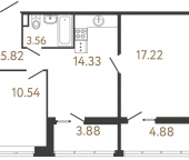 Продать Квартиры в новостройке Санкт-Петербург г., Парашютная ул.   3