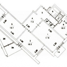 Продажа 3-комн квартиры на вторичном рынке улица Раменки,  д. 25 к1