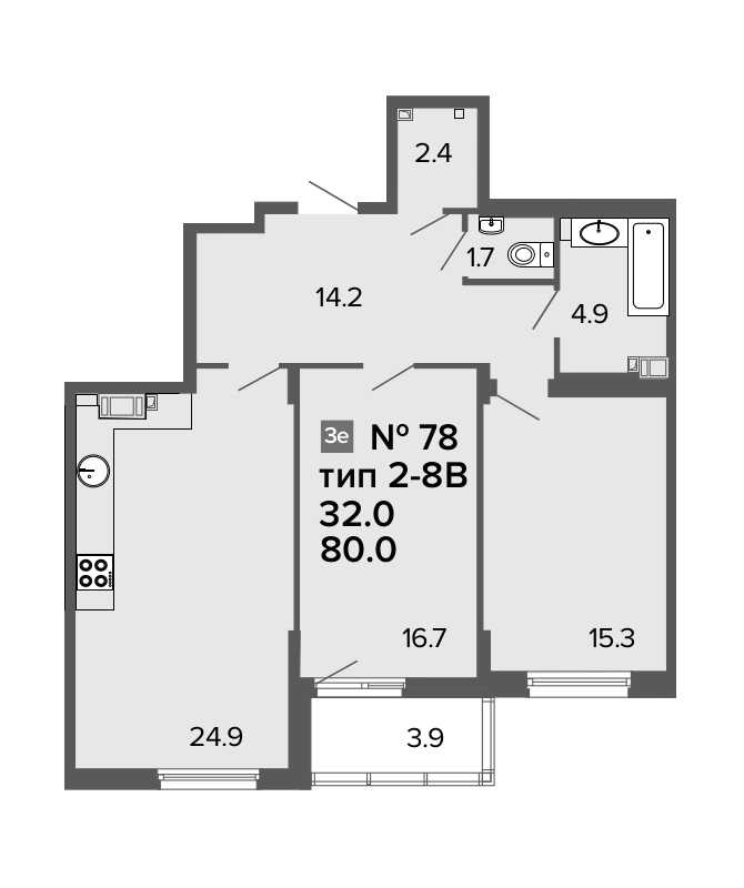Продажа 3-комн квартиры в новостройке Санкт-Петербург г., 11-я Красноармейская ул.,  к. 1