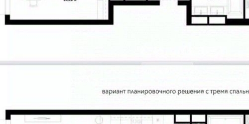 3-комн квартира улица Усачева, 15А