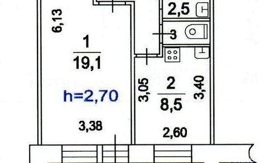 Продажа 1-комн квартиры на вторичном рынке Ленинградское ш,  д. 104