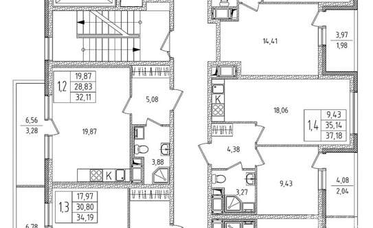 Продажа 2-комн квартиры на вторичном рынке улица Лермонтова