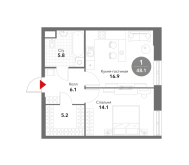 Продажа квартир в ЖК Москва г., Летниковская ул.,  к. 1