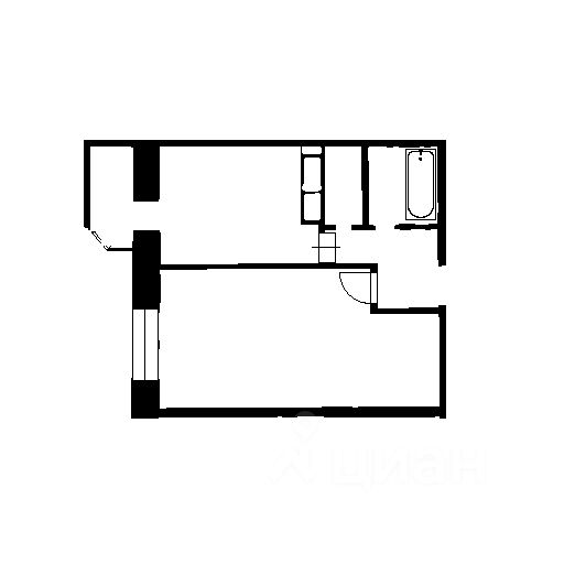 Аренда 1-комн квартиры на вторичном рынке Кондратьевский проспект, 70к1