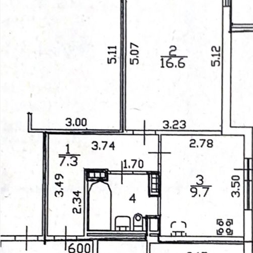 1-комн квартира Кондратьевский проспект, 64к8