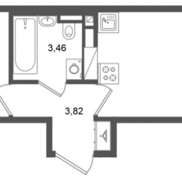 Продажа 1-комн квартиры в новостройке Санкт-Петербург г., 26-я линия В.О., к. 1 Продажа 1-комн квартиры в новостройке Санкт-Петербург г., 26-я линия В.О., к. 1