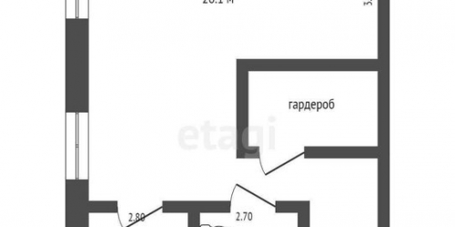 2-комн квартира Факельный Б. пер,  д. 2/22