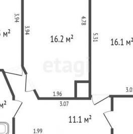 Продажа 2-комн квартиры на вторичном рынке Учительская улица