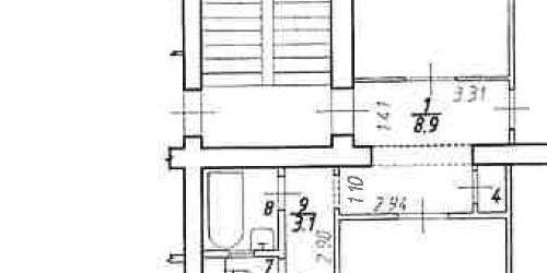 3-комн квартира Большая Пушкарская улица, 15