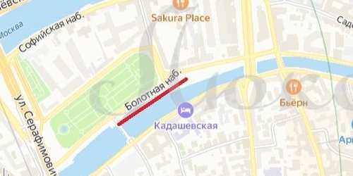 2-комн квартира Озерковская набережная, 6