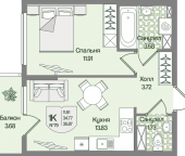 Продать Квартиры в новостройке Мистолово д., Большой пр-кт   4