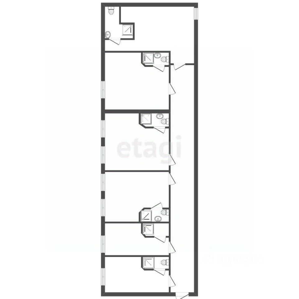 Продажа 3-комн квартиры на вторичном рынке Гатчинская улица, 1/56