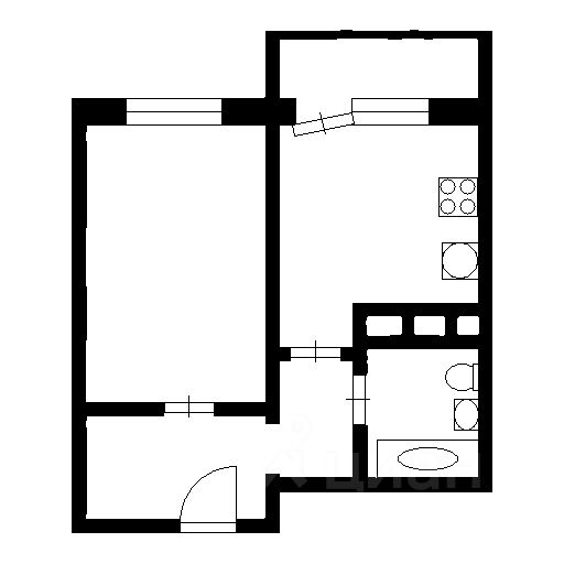 Аренда 1-комн квартиры на вторичном рынке улица Чарушинская, 10