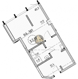 Продажа 1-комн квартиры в новостройке ул Заставская,  д. 33,  к. Ю