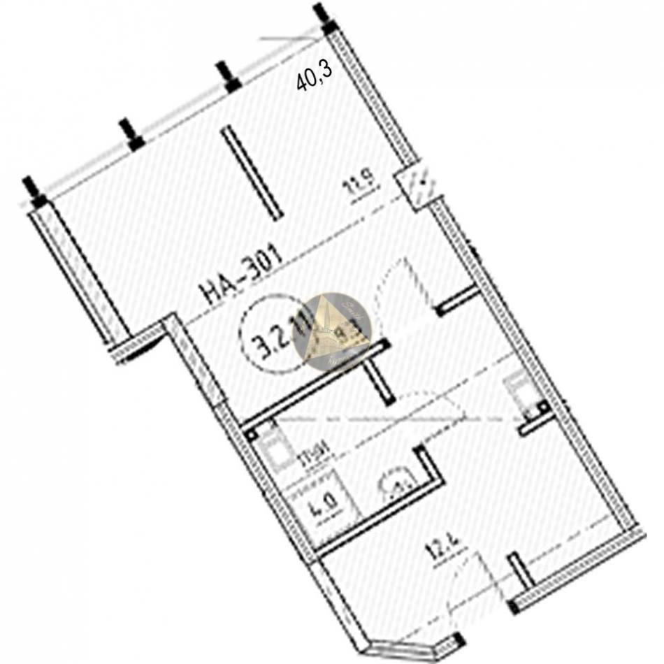 Продажа 1-комн квартиры в новостройке ул Заставская,  д. 33,  к. Ю