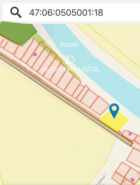 Продажа земли д. Заостровье, улица Центральная