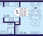 Продать Квартиры в новостройке Балашиха г., Железнодорожный мкр.   610