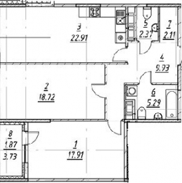 Продажа 2-комн квартиры на вторичном рынке ул Коли Томчака,  д. 10,  к. 3