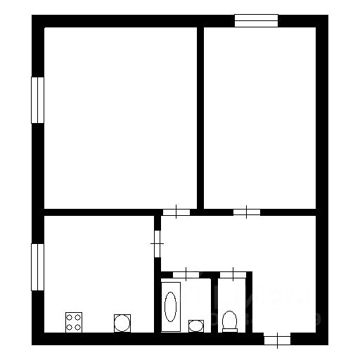 Продажа 2-комн квартиры на вторичном рынке Сергиев Посад, проспект Красной Армии, 199
