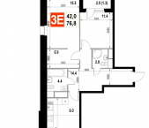 Продать Квартиры в новостройке Мытищи г., Пионерская ул.   2.1