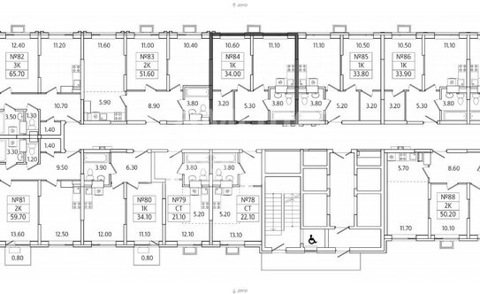 Продажа 1-комн квартиры на вторичном рынке Ермолино, Калиновая улица,  д. 5 к2