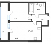 Продать Квартиры в новостройке Новосаратовка д., Покровская Дорога ул.   11