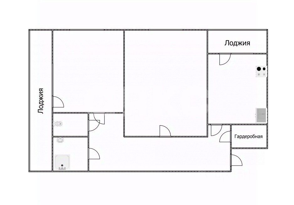 Продажа 2-комн квартиры на вторичном рынке Новлянский мкр, улица Западная,  д. 1