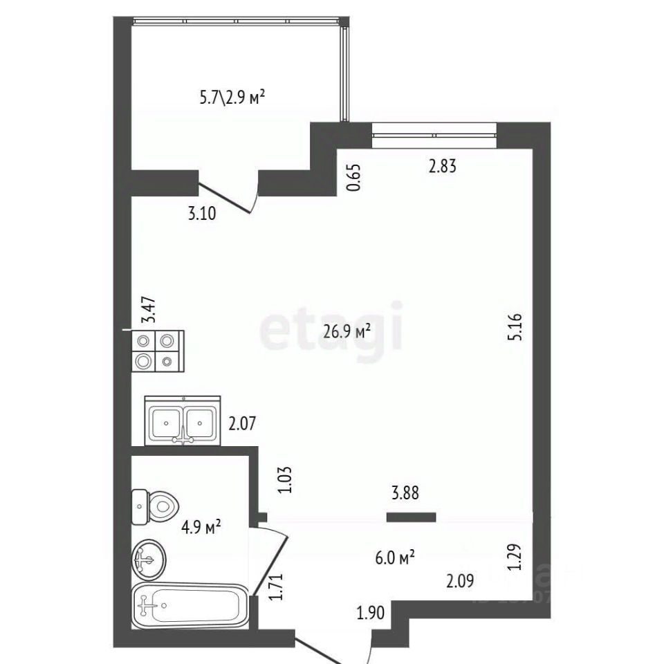 Продажа 1-комн квартиры на вторичном рынке Шушары п, Кокколевская ул