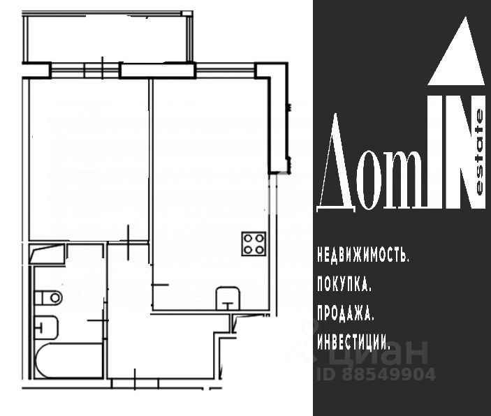 Продажа 1-комн квартиры на вторичном рынке Мурино, улица Графская, 6к3