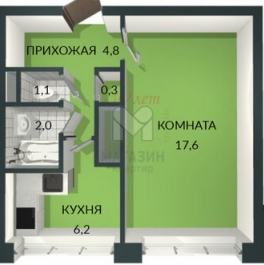 Продажа 1-комн квартиры на вторичном рынке проспект Испытателей,  д. 16