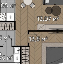 Продажа 2-комн квартиры в новостройке улица Берзарина