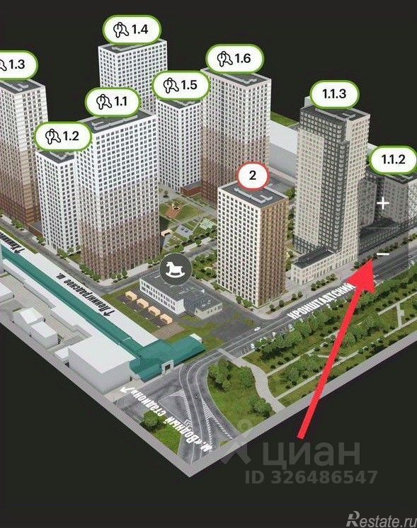 Продажа ПСН Кронштадтский б-р,  д. 13/2,  к. 2