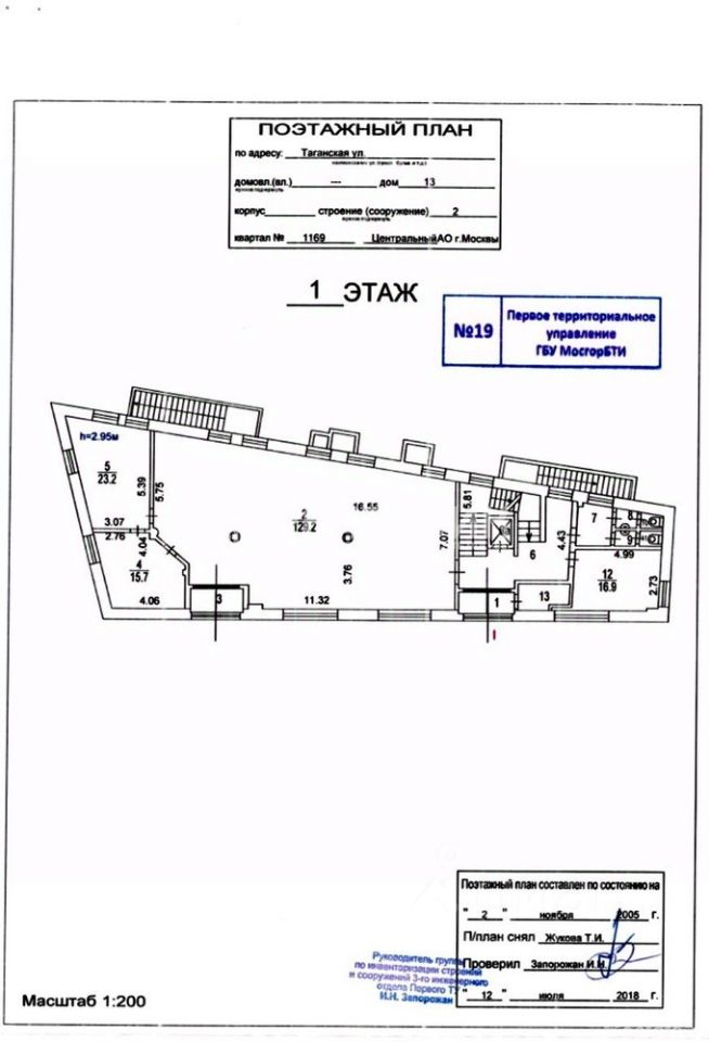 Аренда отдельного здания Таганская улица,  д. 13 с2