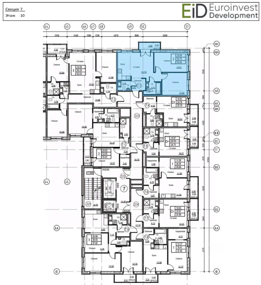 Продажа 2-комн квартиры на вторичном рынке Кудрово г., улица Солнечная, 2