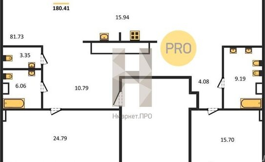 Продажа 2-комн квартиры на вторичном рынке Воскресенская набережная,  д. 32