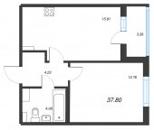 Продать Квартиры в новостройке Стрельна п., Будённого пр-кт   2.1