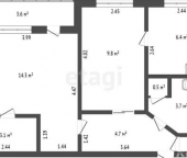 Продать Квартиры вторичка Луначарского пр-кт   