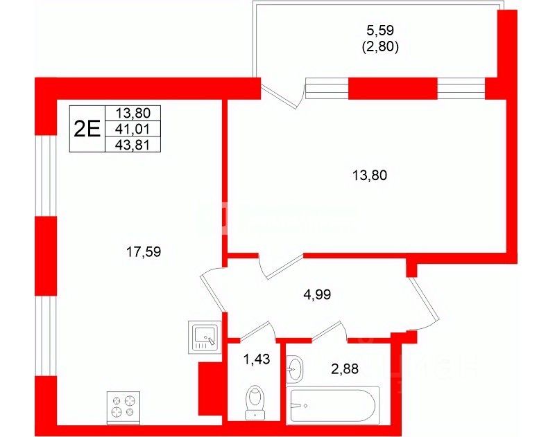 Продажа 1-комн квартиры на вторичном рынке Мурино, бульвар Менделеева, 11к2