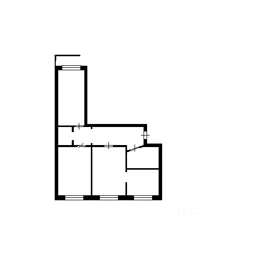 Аренда 3-комн квартиры на вторичном рынке Малахитовая улица, 13К1