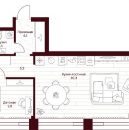 Продажа 2-комн квартиры в новостройке улица Серпуховский Вал,  д. вл7