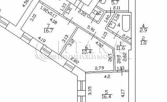 Продажа 3-комн квартиры на вторичном рынке Донская ул,  д. 24