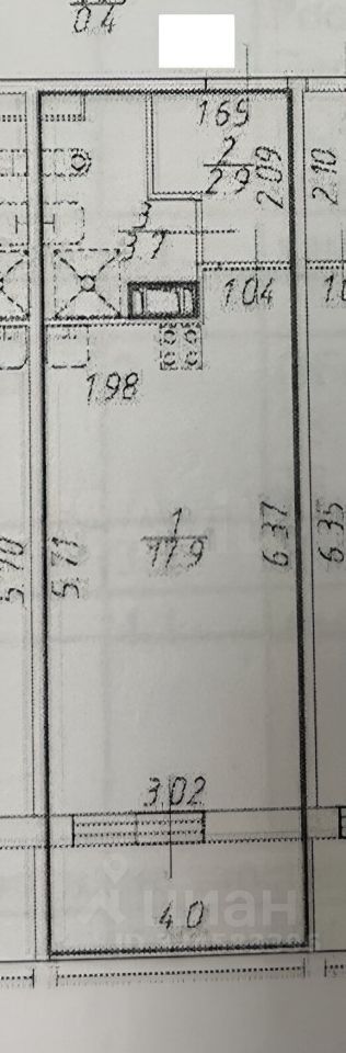 Продажа студии улица Генерала Кравченко, 8