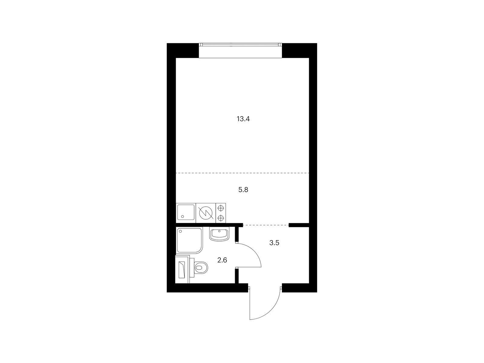Студия ул. Полярная, вл. 39