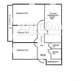 Продажа 3-комн квартиры на вторичном рынке Светлый б-р,  д. 7/1