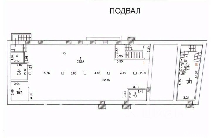 Аренда отдельного здания Оружейный пер,  д. 15,  к. 1
