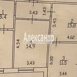 Продажа 3-комн квартиры на вторичном рынке Богатырский пр-кт,  д. 33 к2