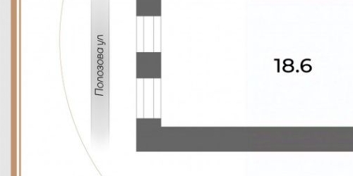 1-комн квартира улица Полозова, 21