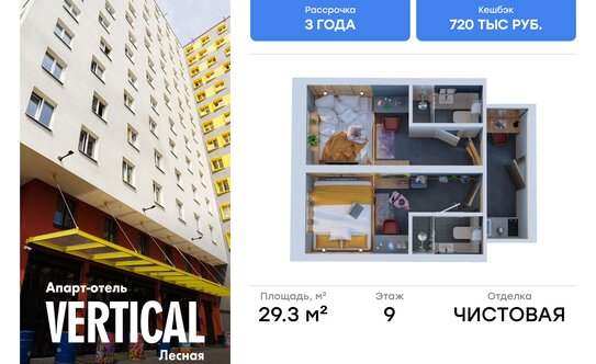 Продажа 2-комн квартиры на вторичном рынке Сампсониевский Б. пр-кт,  д. 72,  к. 3