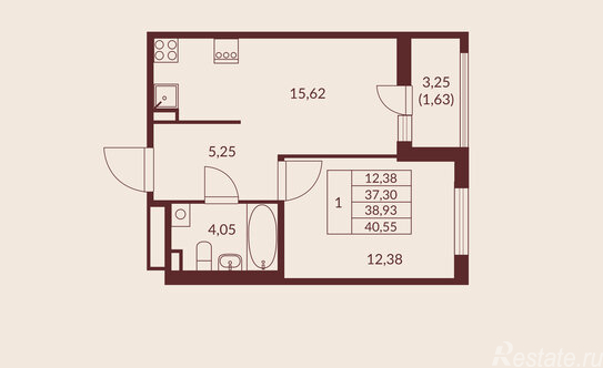 Продажа 1-комн квартиры в новостройке Мурино, ул Шоссе в Лаврики,  д. 49