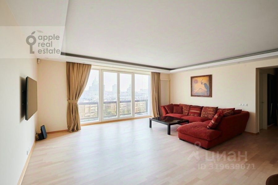 Аренда 3-комн квартиры на вторичном рынке Украинский бульвар, 5